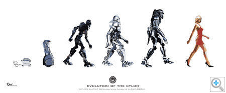 Evolution of the Cylon Poster