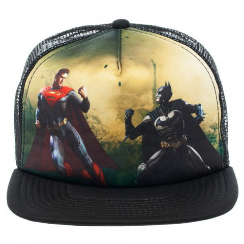 Injustice Superman vs Batman Trucker Hat