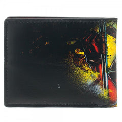 Marvel Deadpool Bi-Fold Wallet with Metal Badge