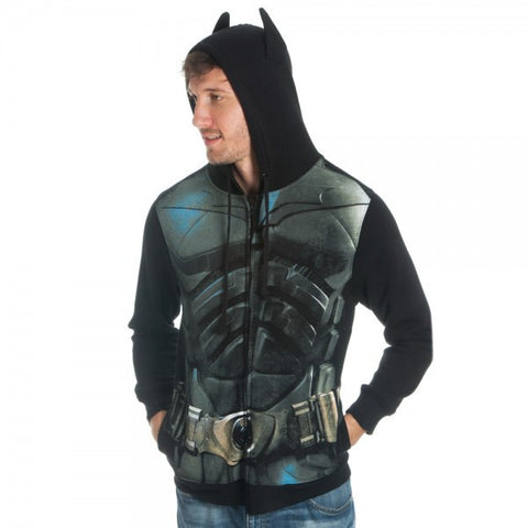 Dark Knight Men's Black 'Suit Up' Hoody