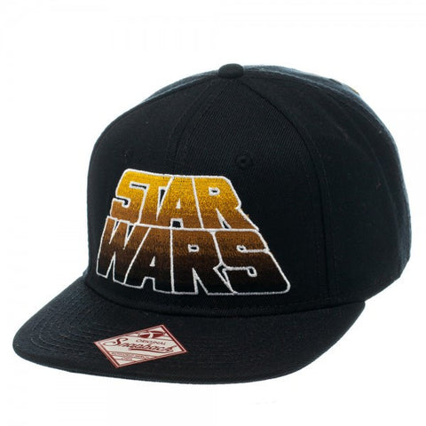 Star Wars Vinatge Logo Black Snapback