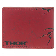 Marvel Thor Dark World Red Bi-Fold Wallet