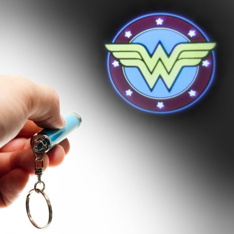 DC Comics Wonder Woman Logo Flashlight Keychain